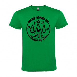 Tricou Rockin' Around the Christmas Tree verde