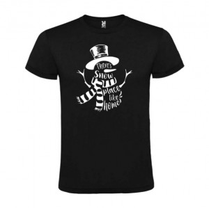 Tricou Snow Place Like Home negru