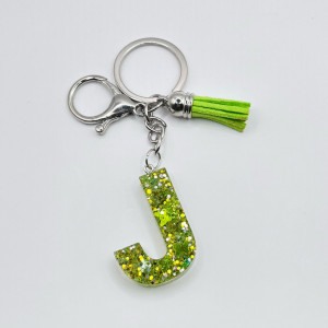 Breloc personalizat hand-made din rasina epoxidica Green Energy