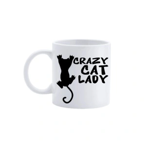Cană Crazy Cat Lady