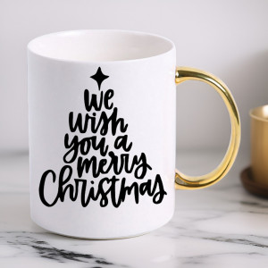 Cană We Wish You a Merry Christmas