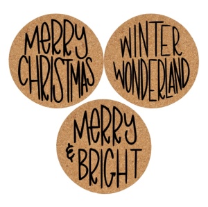 Set coastere Winter Wonderland