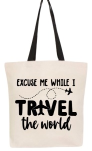 Tote bag Excuse Me