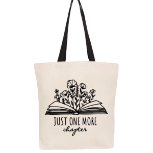 Tote bag Just One More Chapter