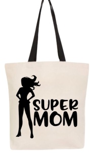 Tote bag Superhero Mom