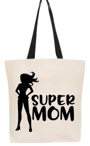Tote bag Superhero Mom