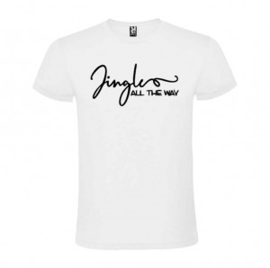 Tricou Jingle All the Way alb