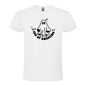Tricou unisex CEO of Ghosting alb