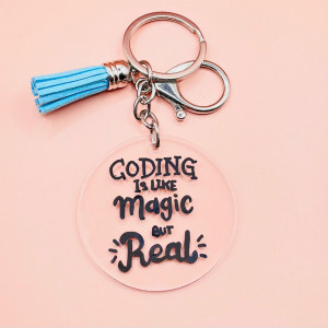 Breloc Coding Is Like Magic minimalist
