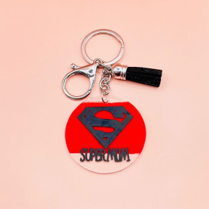 Breloc Super Mom