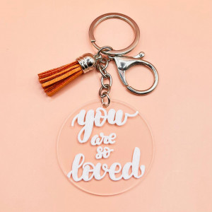 Breloc You Are So Loved minimalist