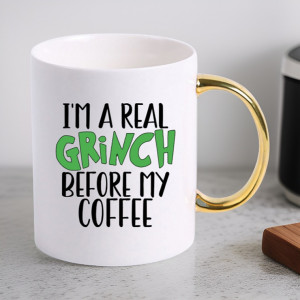 Cană Grinch Before Coffee