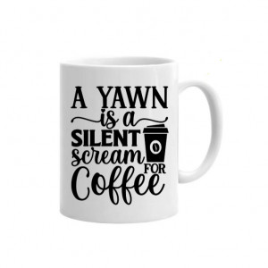 Cană Silent Scream