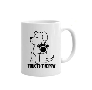 Cană Talk to the Paw