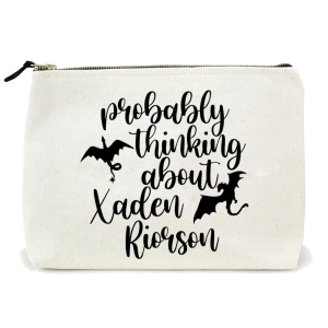 Mini tote bag Thinking About Xaden