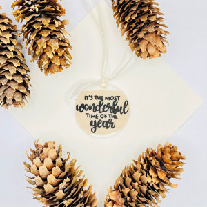 Ornament de brad The Most Wonderful Time