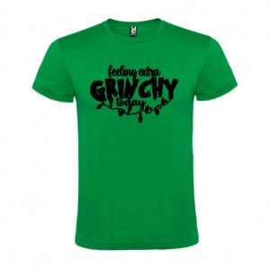 Tricou Feeling Grinchy verde