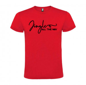 Tricou Jingle All the Way roșu