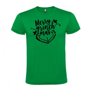 Tricou Merry Grinchmas verde