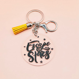 Breloc Escape to the Stars minimalist
