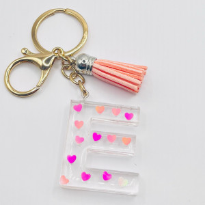 Breloc Pink Hearts