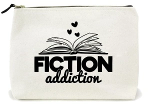 Mini tote bag Fiction Addiction