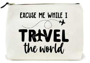 Mini tote bag Travel the World
