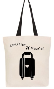 Tote bag Certified Traveler