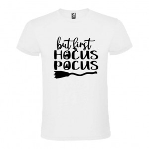 Tricou femei But First alb