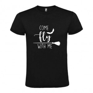Tricou femei Come Fly With Me negru