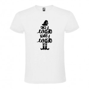 Tricou femei Once a Witch alb