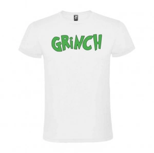 Tricou Grinch alb