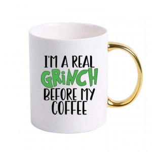 Cană Grinch Before Coffee