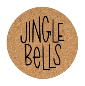 Set coastere Jingle Bells