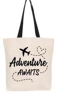 Tote bag Adventure Awaits