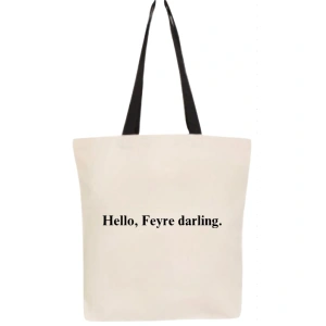 Tote bag Hello