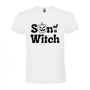 Tricou bărbați Son of a Witch alb