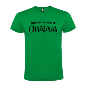 Tricou Believe in the Magic of Christmas verde