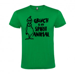 Tricou Grinch Is My Spirit Animal verde