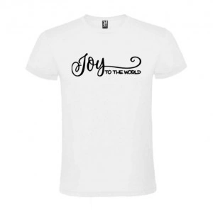 Tricou Joy to the World alb