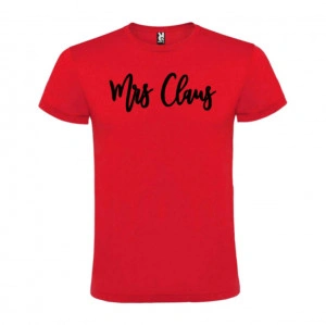 Tricou Mrs. Claus roșu