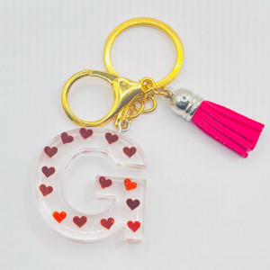 Breloc Red Hearts