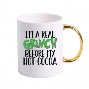 Cană Grinch Before Hot Cocoa