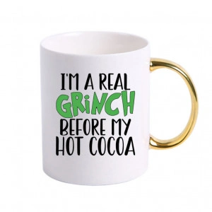 Cană Grinch Before Hot Cocoa