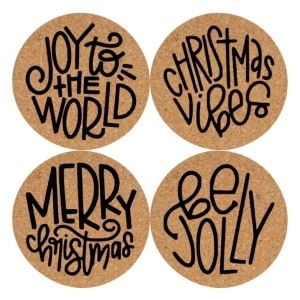 Set coastere Christmas Vibes