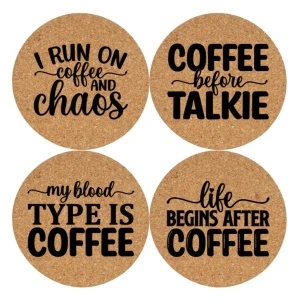 Set coastere Coffee & Chaos