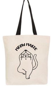 Tote bag Meow-maste