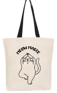 Tote bag Meow-maste
