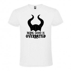 Tricou femei Being Good Is Overrated alb