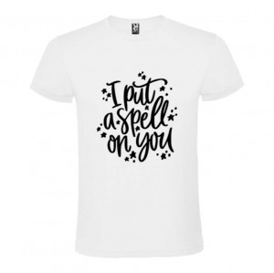 Tricou femei I Put a Spell on You alb